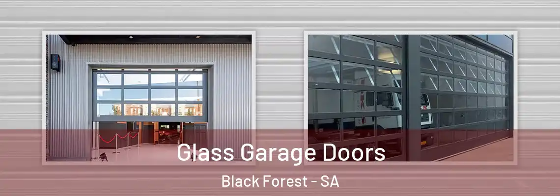  Glass Garage Doors Black Forest - SA