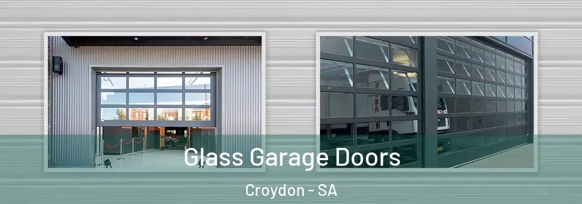  Glass Garage Doors Croydon - SA