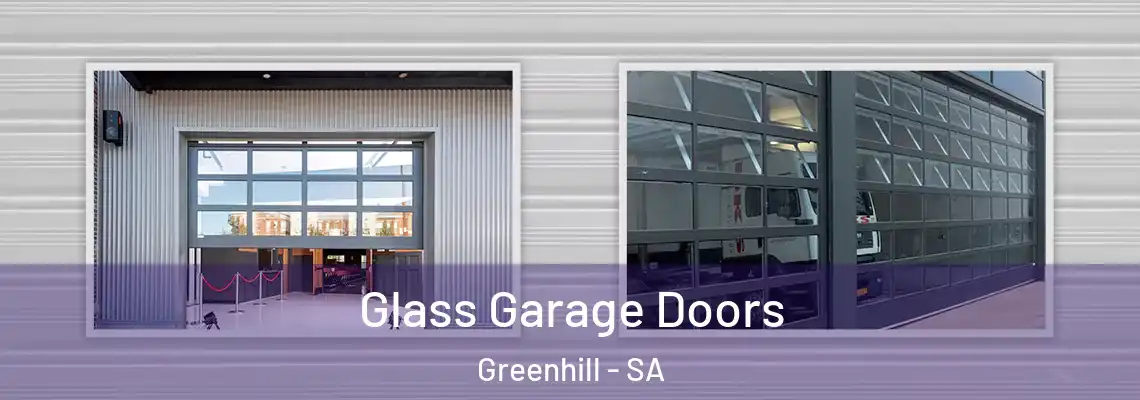  Glass Garage Doors Greenhill - SA