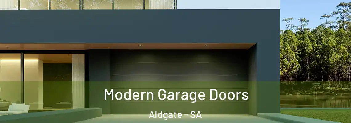  Modern Garage Doors Aldgate - SA