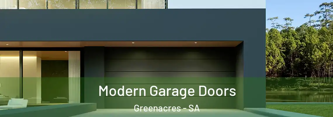 Modern Garage Doors Greenacres - SA