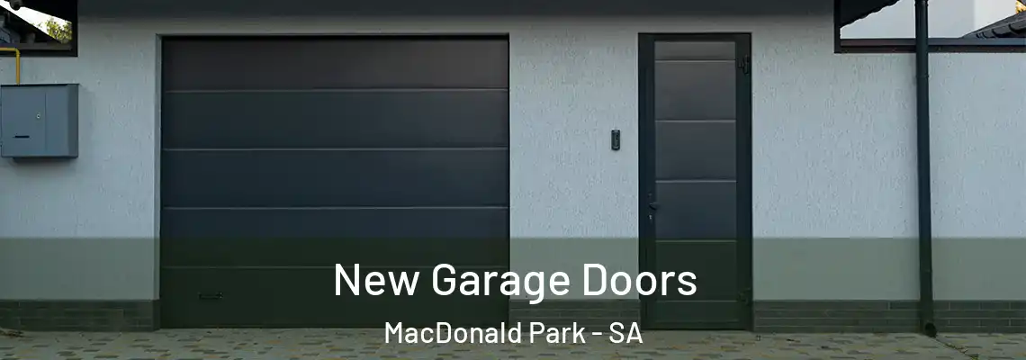  New Garage Doors MacDonald Park - SA