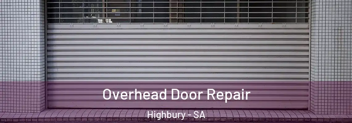 Overhead Door Repair Highbury - SA