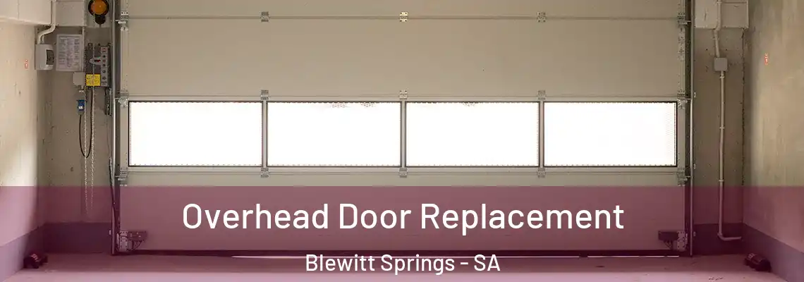  Overhead Door Replacement Blewitt Springs - SA