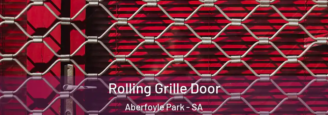  Rolling Grille Door Aberfoyle Park - SA