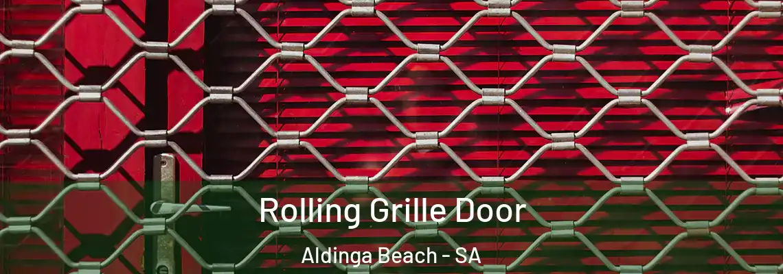  Rolling Grille Door Aldinga Beach - SA
