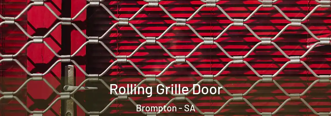  Rolling Grille Door Brompton - SA