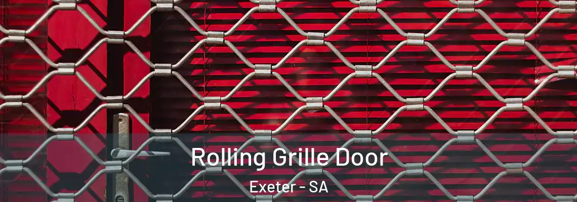  Rolling Grille Door Exeter - SA