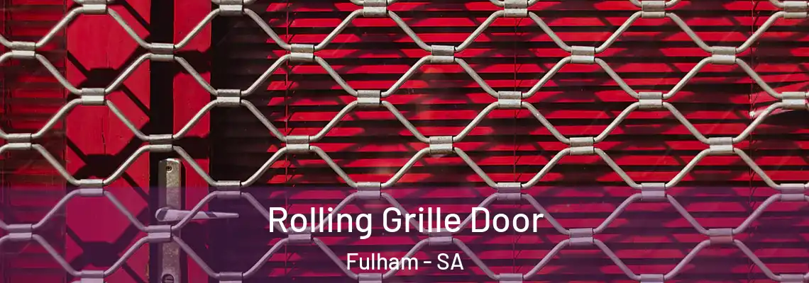 Rolling Grille Door Fulham - SA