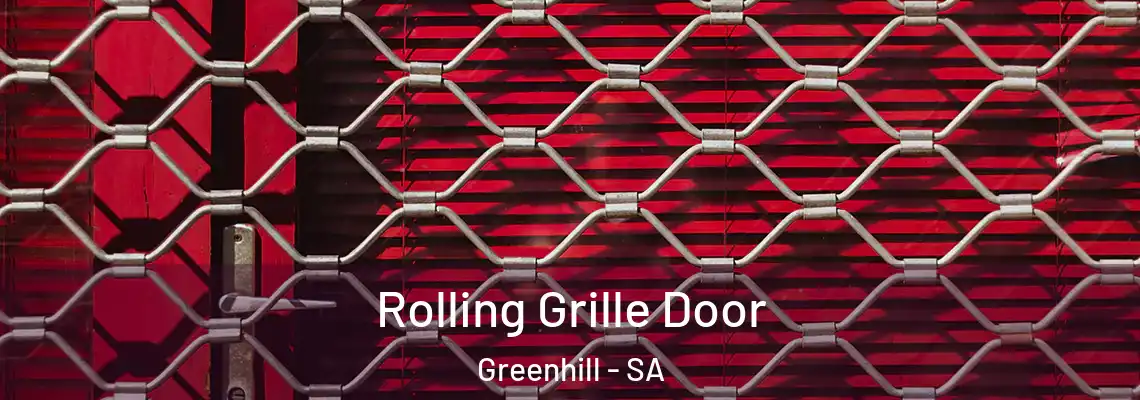  Rolling Grille Door Greenhill - SA