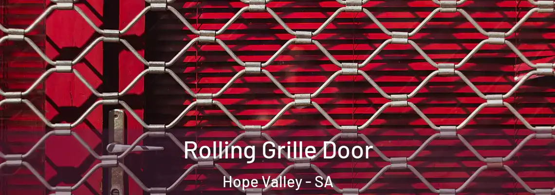Rolling Grille Door Hope Valley - SA