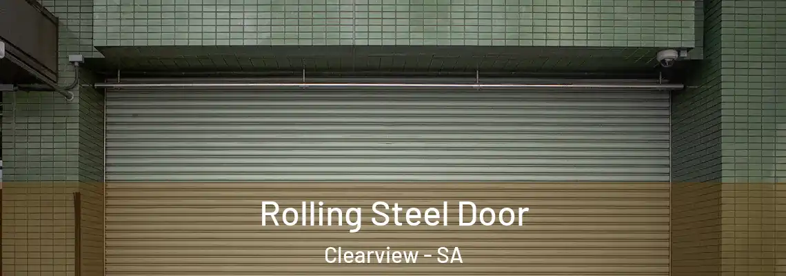  Rolling Steel Door Clearview - SA