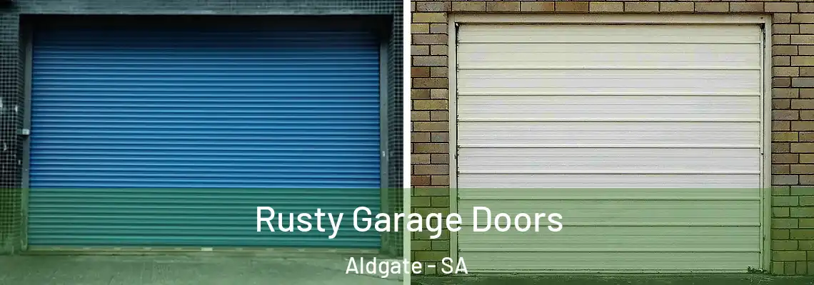  Rusty Garage Doors Aldgate - SA