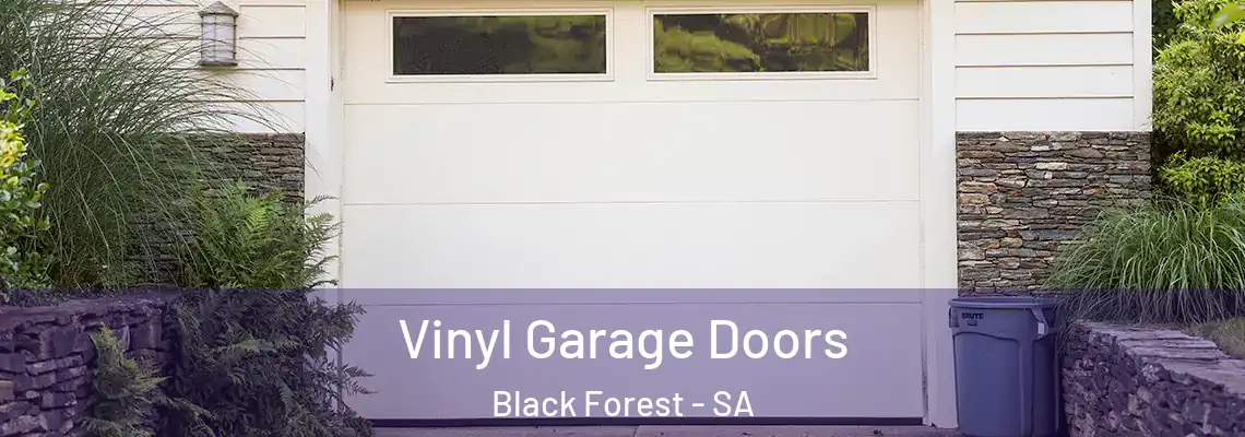  Vinyl Garage Doors Black Forest - SA