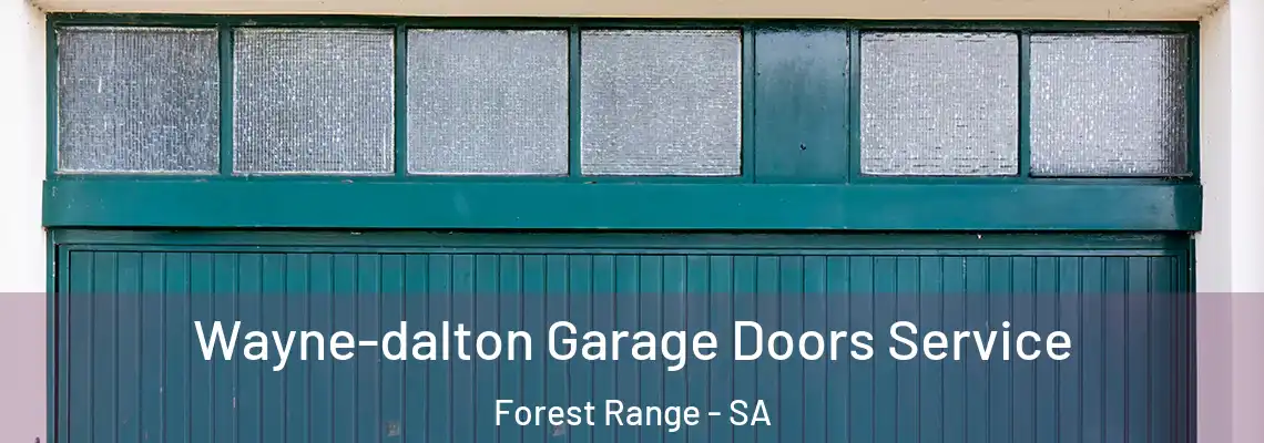 Wayne-dalton Garage Doors Service Forest Range - SA